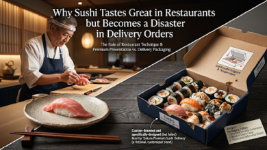 Why Sushi Tastes Great in Restaurants but Becomes a Disaster in Delivery Orders