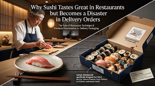 Why Sushi Tastes Great in Restaurants but Becomes a Disaster in Delivery Orders